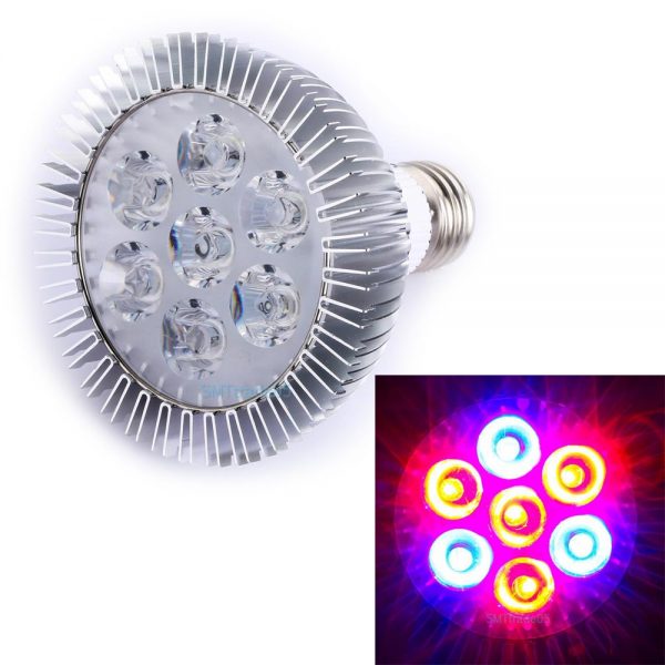 E27 LED Grow Light 21w Red+Blue